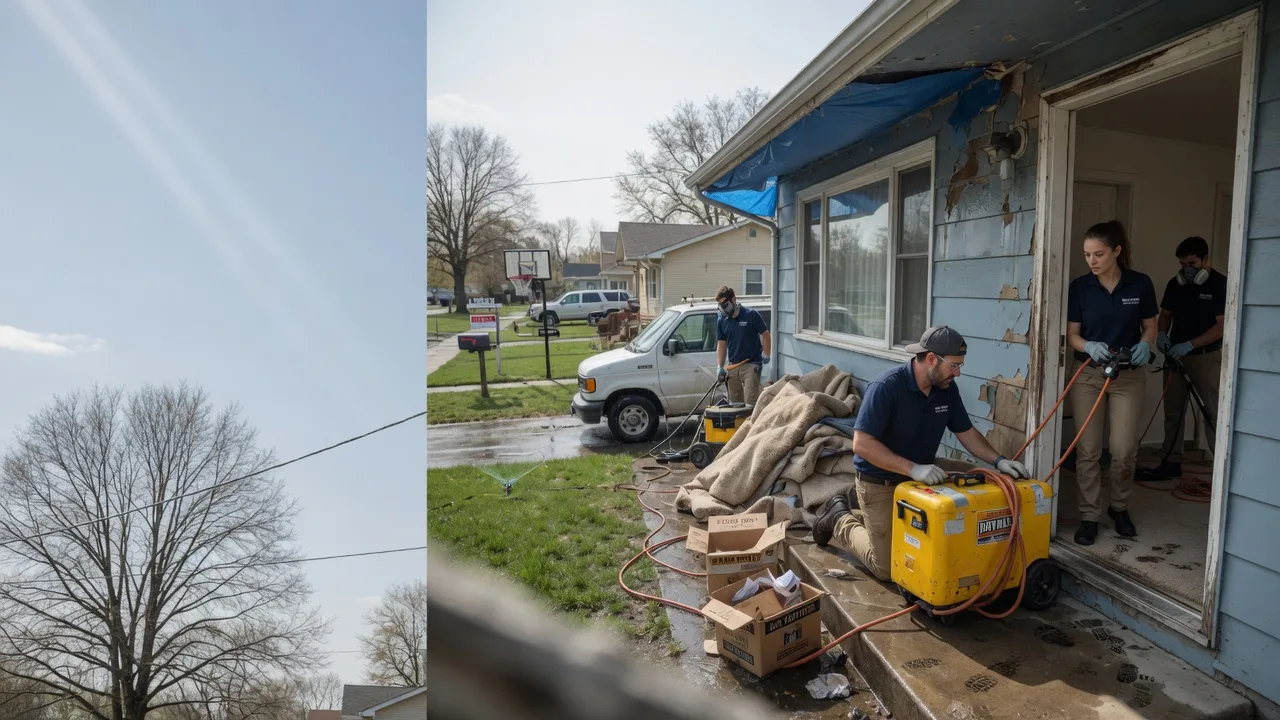 Basement Flood Cleanup in Lincoln, AR near me